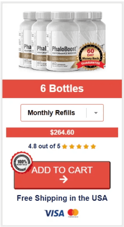  PhaloBoost  6 Bottles