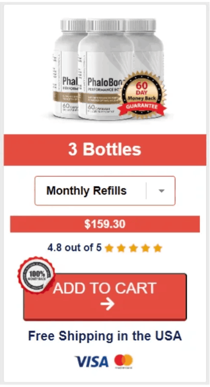  PhaloBoost  3 Bottles